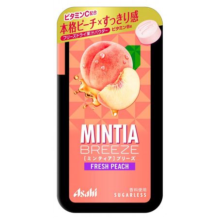 朝日MINTIA Breeze 新鮮桃子口味 30 粒膠囊