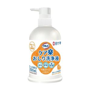 的白色十字萨尔瓦护理音乐臀部清洗液橙390mL香