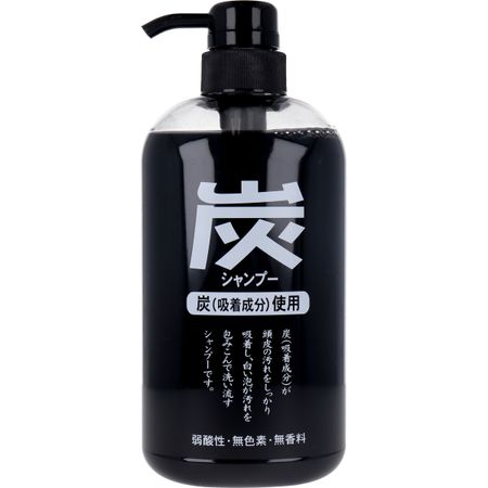 Jun Cosmetics Jun Love 竹炭洗发水 600毫升