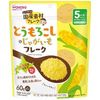 아사히그룹식품 와코도 베이비푸드 국내산 재료 플레이크 옥수수&감자 플레이크 60g