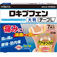 【제2류 의약품】록소프로펜 테이프 L 7매