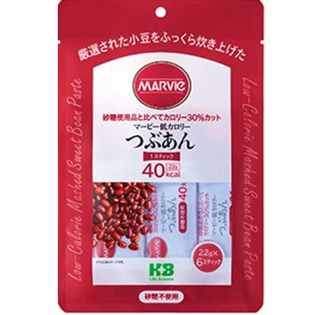マービー 低カロリーつぶあんスティック 10本