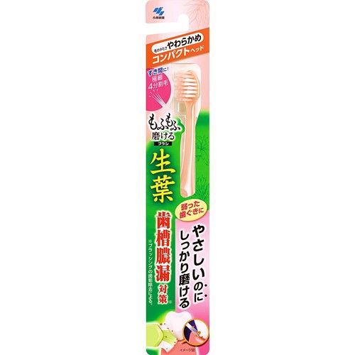 柔軟、緊湊的刷頭，用於刷新鮮葉子，1 件