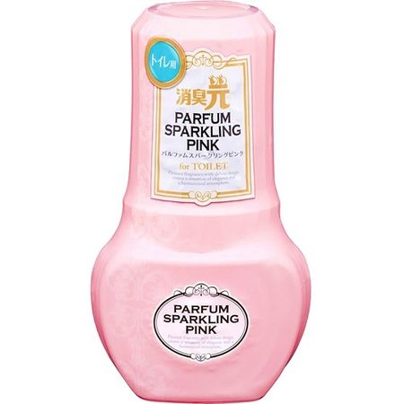 廁所除臭劑 閃亮粉色香水 400ml