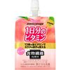 Perfect Vitamin One Day's Worth of Vitamin Jelly, Dietary Fiber, Peach Flavor, 180g x 6 Pieces