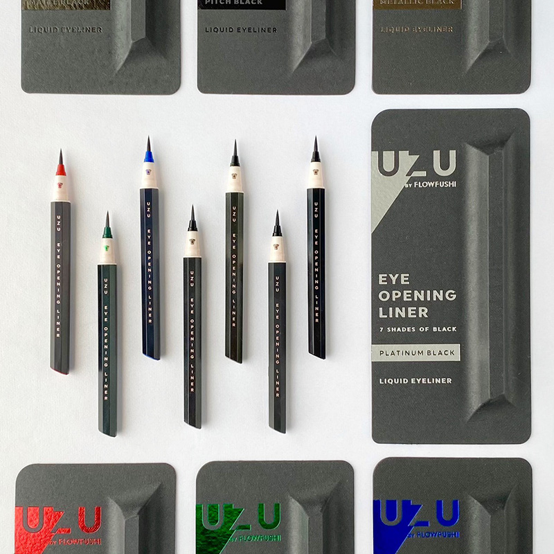 UZU BY FLOWFUSHI Eye Opening Liner 7 Shades of Black