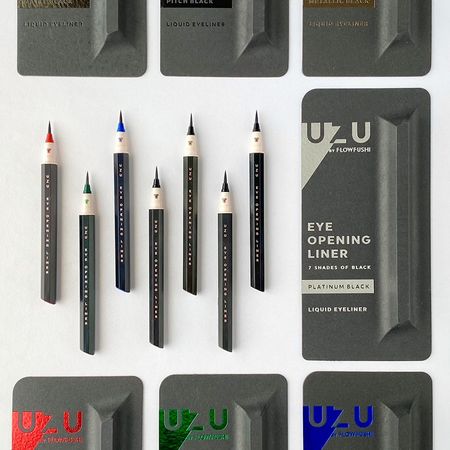 UZU BY FLOWFUSHI Eye Opening Liner 7 SHADES OF BLACK