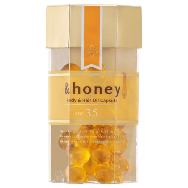 & honey (앤 허니) 바디 & 헤어 오일 캡슐 3.5 / 750mg × 21 개 / 다마스 클로즈 허니의 향기