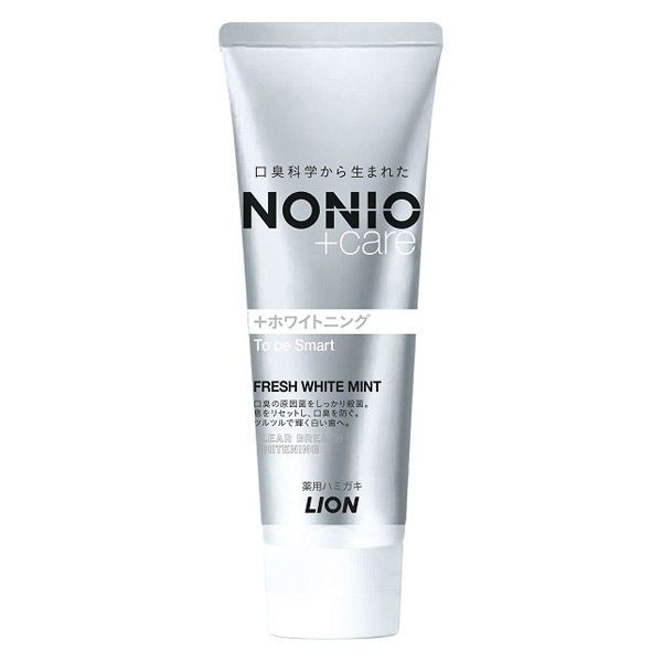 NONIO (Nonio) plus Whitening Toothpaste Fresh white mint 130g Lion toothpaste fluorine bad breath prevention whitening whitening