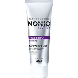 NONIO（Nonio）加過敏護理牙膏130克獅子氟牙膏口臭預防