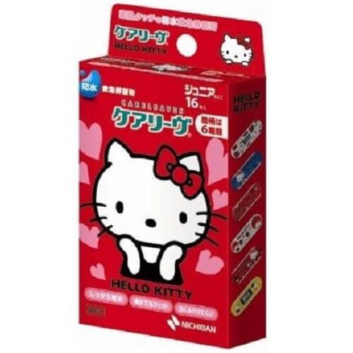 16 sheets Kearivu waterproof type character Hello Kitty Junior size