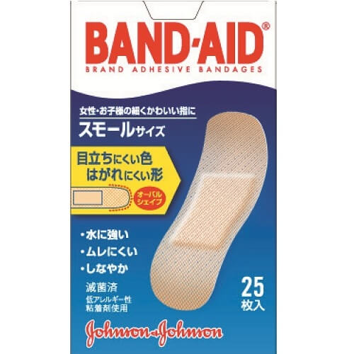 Johnson&Jphnson BAND-AID 創可貼膚色類型尺寸小25件