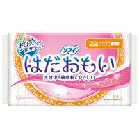 Unicharm Sofy Hadaomoi Sanitary Pads Without Wings (24 Count)