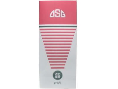 Transparent urinal for women