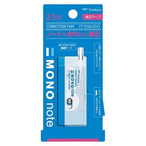 トンボ鉛筆 修正テープ モノノート CT-YCN2.5C41 ブルー