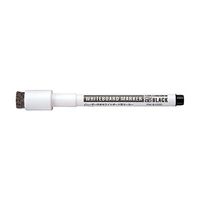 KOKUYO Whiteboard Marker with Eraser and Magnet, PM-B100D, Black