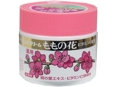 Hand cream peach flowers C