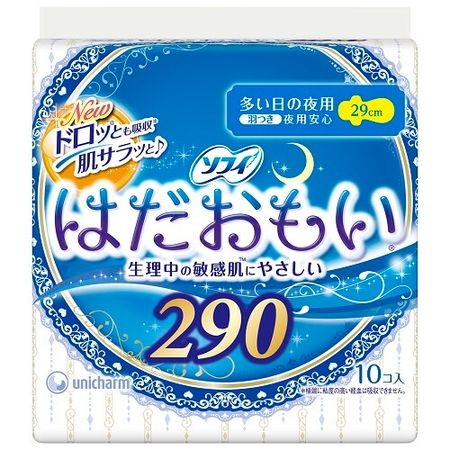 尤妮佳 Sophie 夜間護理（適合厚重肌膚） (10 片)