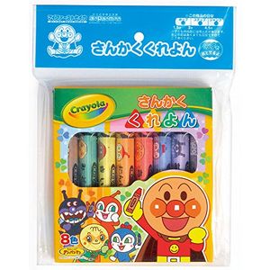 SUNSTAR Anpanman Triangle Crayon Let's Go! Anpanman 1890010B