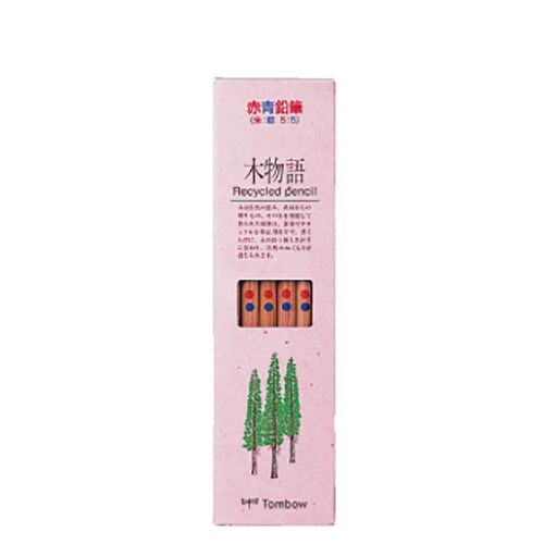 Tombow Pencil red and blue pencil tree story CV-REAVP Shuai 1 dozen