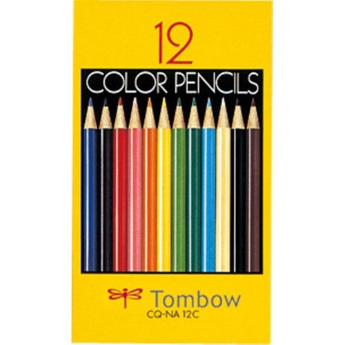 Tombow Pencil colored pencils NA 12 colors CQ-NA12C paper box