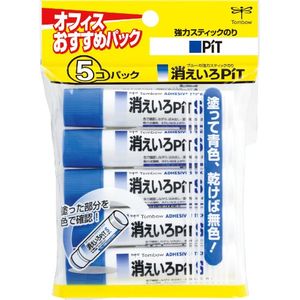 蜻蜓鉛筆鉛筆坑小號HCA-513 5件伊洛消失膠棒
