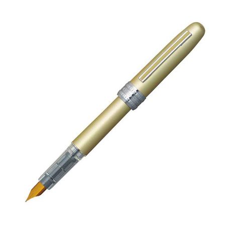 Platinum Plaisir Fountain Pen, Medium Nib, Yellow, PGB1000#68-3