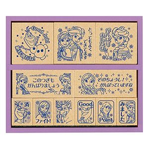 ビバリー スタンプ アナと雪の女王 木製ごほうびスタンプ SDH-084