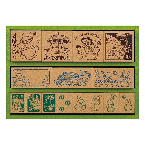Beverly Stamp My Neighbor Totoro Wooden Reward Stamp DX SG-135