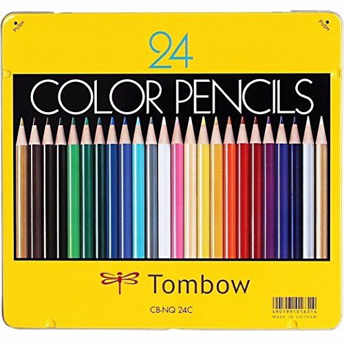 Tombow Pencil colored pencils NQ 24 colors CB-NQ24C