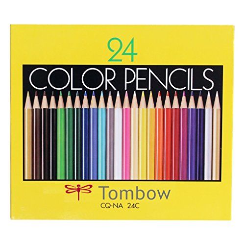 Tombow Pencil colored pencils NA 24-color CQ-NA24C paper box