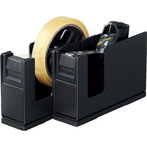 コクヨ テープカッター カルカット 2連タイプ 黒 T-SM110D