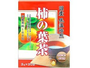 国産低温焙煎柿の葉茶(3Gx30袋)