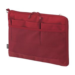 リヒトラブ SMART FIT ACTACT バッグインバッグ(ヨコ型) A4 A-7681 3レッド