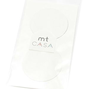 Kamoikakoshi公噸CASA密封墊白色50mm直徑×5sheet（條10條）MTCDS005