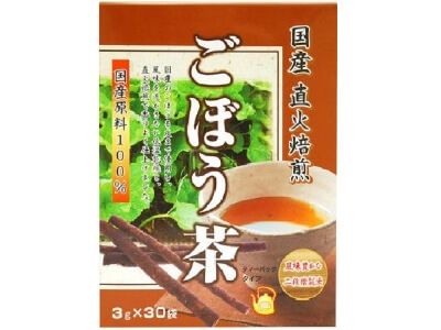 日本产直火焙炒牛蒡茶(3克 x 30袋)