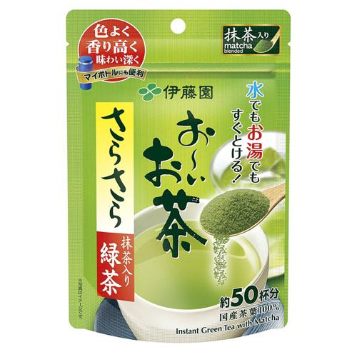 Itoen Oi Instant Green Tea Powder with Matcha From Japan 40g (50 Cups)