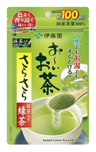 伊藤園 お～いお茶 抹茶入りさらさら緑茶 80g