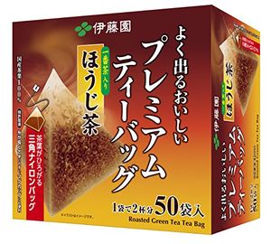 Ito En premium tea bag roasted green tea 50 bags