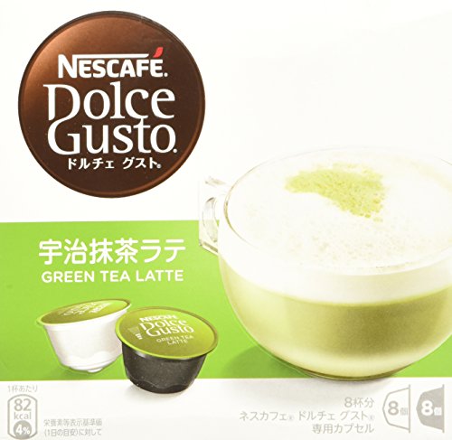 Nestle NESCAFE 雀巢的Dolce Gusto的專用膠囊宇治綠茶拿鐵8杯