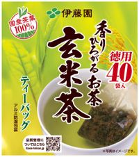 伊藤園 香りひろがるお茶 玄米茶 ティーバッグ 40袋