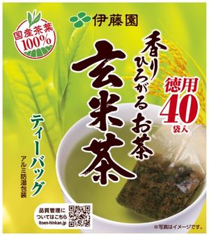 Itoen Fragrant "Genmaicha" Roasted Rice Tea (40 Tea Bags)