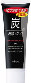Mandom 竹炭臉部磨砂膏 100g
