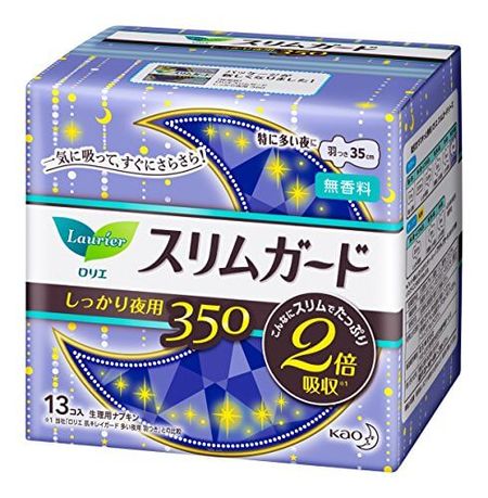 로리 슬림 가드 확실히 밤 날개 형 35cm 13 개 입