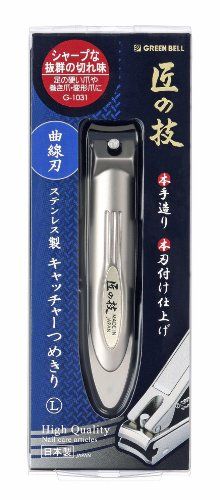 Takumi no Waza 不锈钢弯刃指甲钳 L G-1031