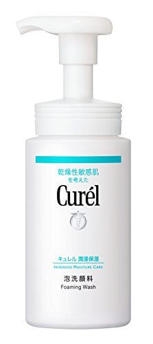 Curel的泡沫潔面乳150ml