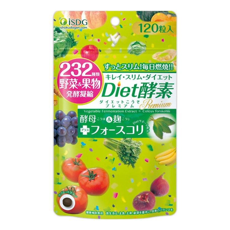 醫食同源 ISDG  232Diet酵素 Premium 120粒