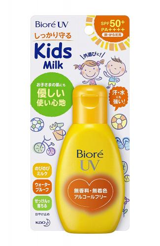 花王 蜜妮UV/BioreUV Biore 清爽溫和抗UV 兒童用防曬乳 SPF50+/PA++++ 90g