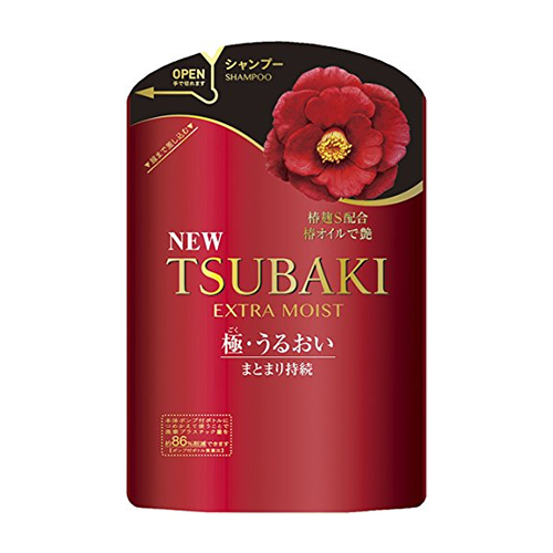 資生堂 TSUBAKI/思波綺 TSUBAKI額外滋潤洗髮水筆芯345毫升