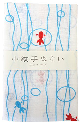 Miyamoto Komon Tenugui (small patterned hand towel) Ryukin 33×90cm 33041